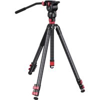 iFootage Tripode Gazelle TC6S Uprise con Cabezal Fluido Komodo K5S - Capacidad de Carga 17