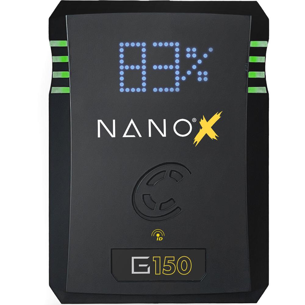 Core SWX NANO X G150 Batería Micro 150Wh Li-Ion Gold Mount con Display EmLED y Cuerpo Nex