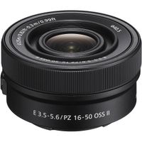 Sony E PZ 16-50mm f/3.5-5.6 OSS II Lens - Estabilización de Imagen y Autofocus