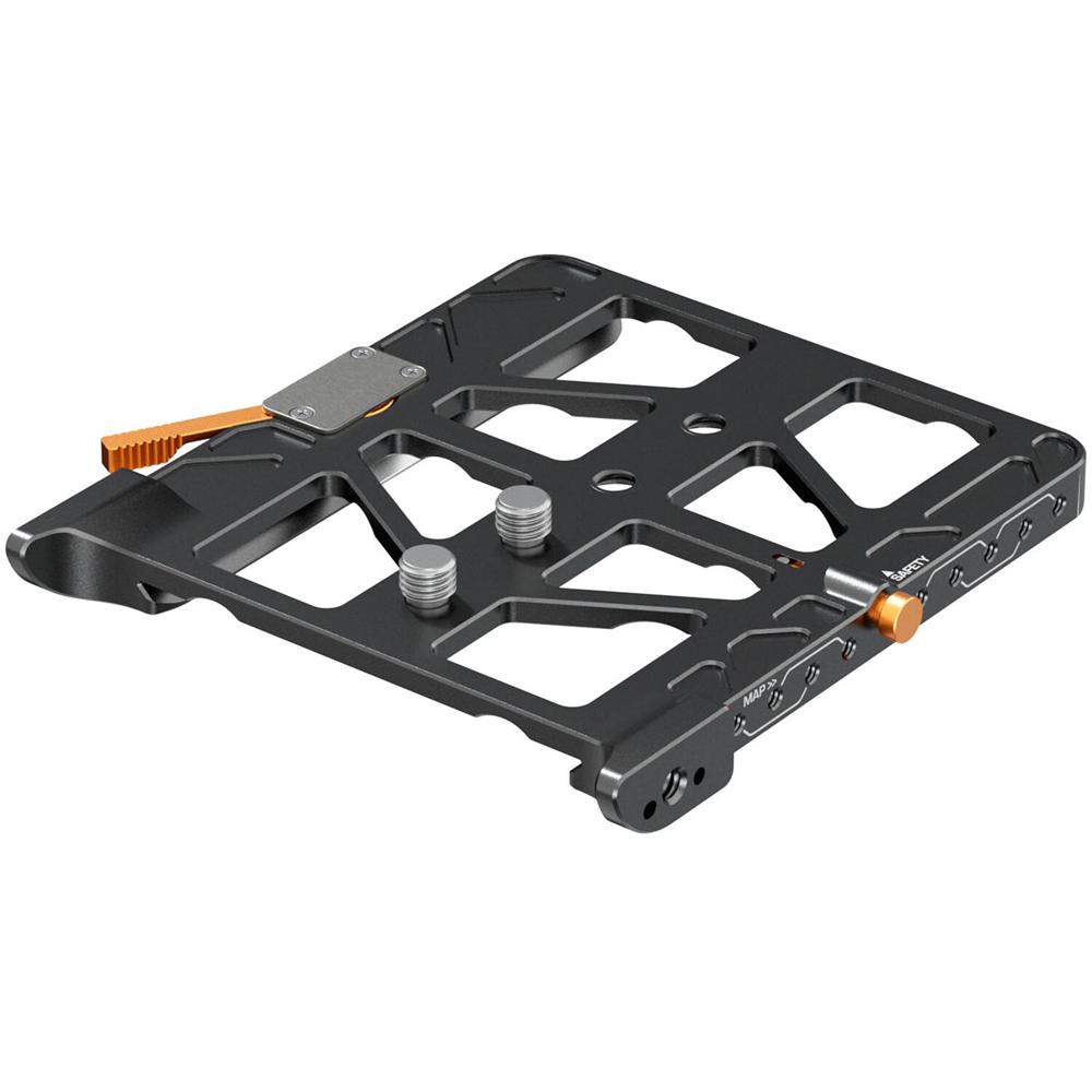 Bright Tangerine BUD Compatible Dovetail Plate para Sony BURANO - Soporte para Rigs ARRI y