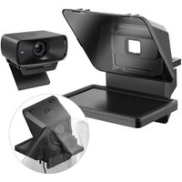 Elgato Teleprompter Creator Kit con Facecam MK.2 1080p, incluye monitor de 9"" y soporte pa