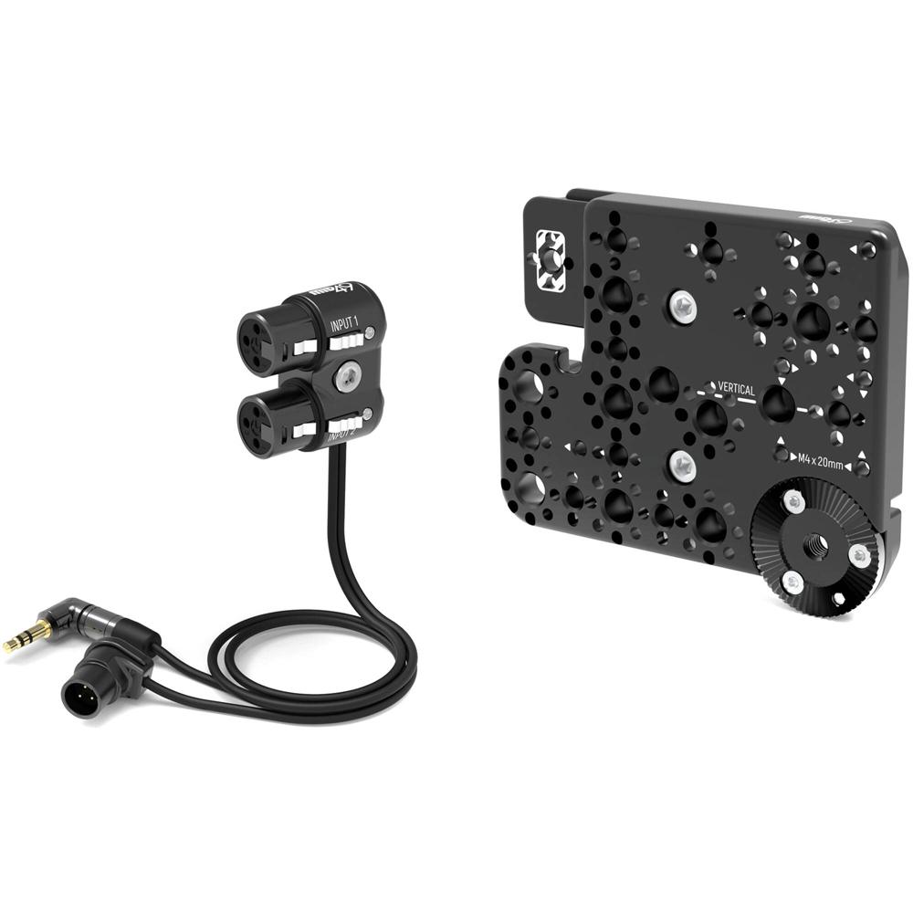 MID49 Breakout Box y Placa Lateral para Blackmagic PYXIS - Soporte de Audio, Montaje ARRI