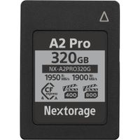 Nextorage CFexpress Type A 320GB NX-A2PRO - Velocidades de lectura hasta 1950 MB/s y escri