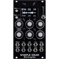 Erica Synths Sample Drum Módulo Eurorack 14 HP - Sampler Digital con Efectos en Tiempo Re