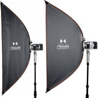 Harlowe Softbox Set Quick Release 1 x 4' y 2 x 3' con Montajes Bowens y Max