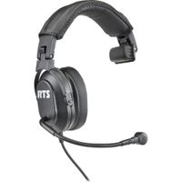 RTS HRF-1 Auricular Monofónico con Micrófono Dinámico y Conector XLR de 4 Pines