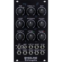 Erica Synths Bassline Módulo de Sintetizador Analógico Eurorack 14 HP con VCO, Sub-Oscil