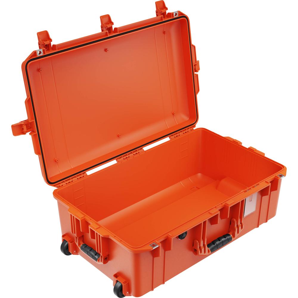 Pelican 1595AirWF Estuche Duro con Ruedas Naranja 56.6L - Impermeable, Resistente al Polvo