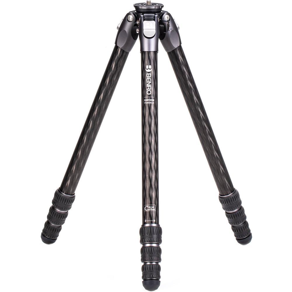 Benro Trípode de Carbono Tortoise 3 Columnless con Base Niveladora - Capacidad de Carga 4