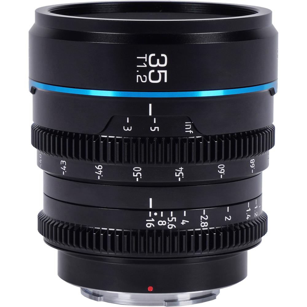 Sirui Night Walker 35mm T1.2 S35 Lente Cine RF-Mount, Apertura T1.2, Diseño Compacto y Li