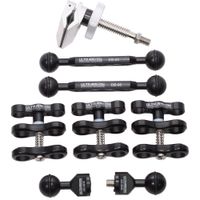 Ultralight Cinema Clamp Cardellini 5"" con Adaptadores y Brazos de Aluminio
