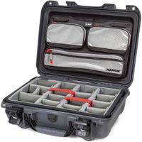 Nanuk 923 Maletín Duro Pro Photo Kit Graphite 16.7L con Divisores Ajustables y Organizado
