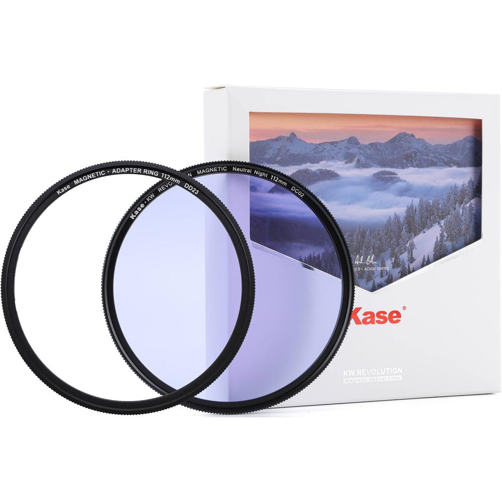 Kase Filtro Neutral KW Revolution 112mm para Contaminación Lumínica con Anillo Adaptador