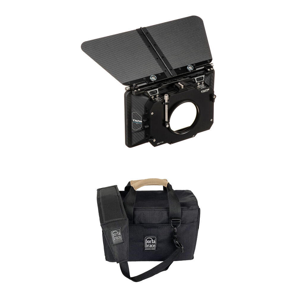 Tilta MB-T12 Matte Box 80mm con 3 Bandejas para Filtros y Estuche de Transporte