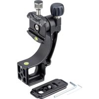 ProMediaGear GT2 Tomahawk V2 Gimbal Head Attachment para Cabezas de Bola, Capacidad de Car