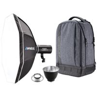 Westcott L60-B Kit de Luz LED COB Bi-Color con Mochila, 2700 a 6500K, 45° Reflector, Cont