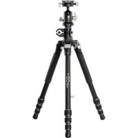 Vanguard Tripode de Viaje VEO3T+264AB con Cabezal de Bola VEO BH-160S y Monopod, Aluminio,