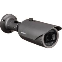 Hanwha Vision Cámara de Seguridad Bullet QNO-6082R1 2MP con Visión Nocturna, Lente Varif