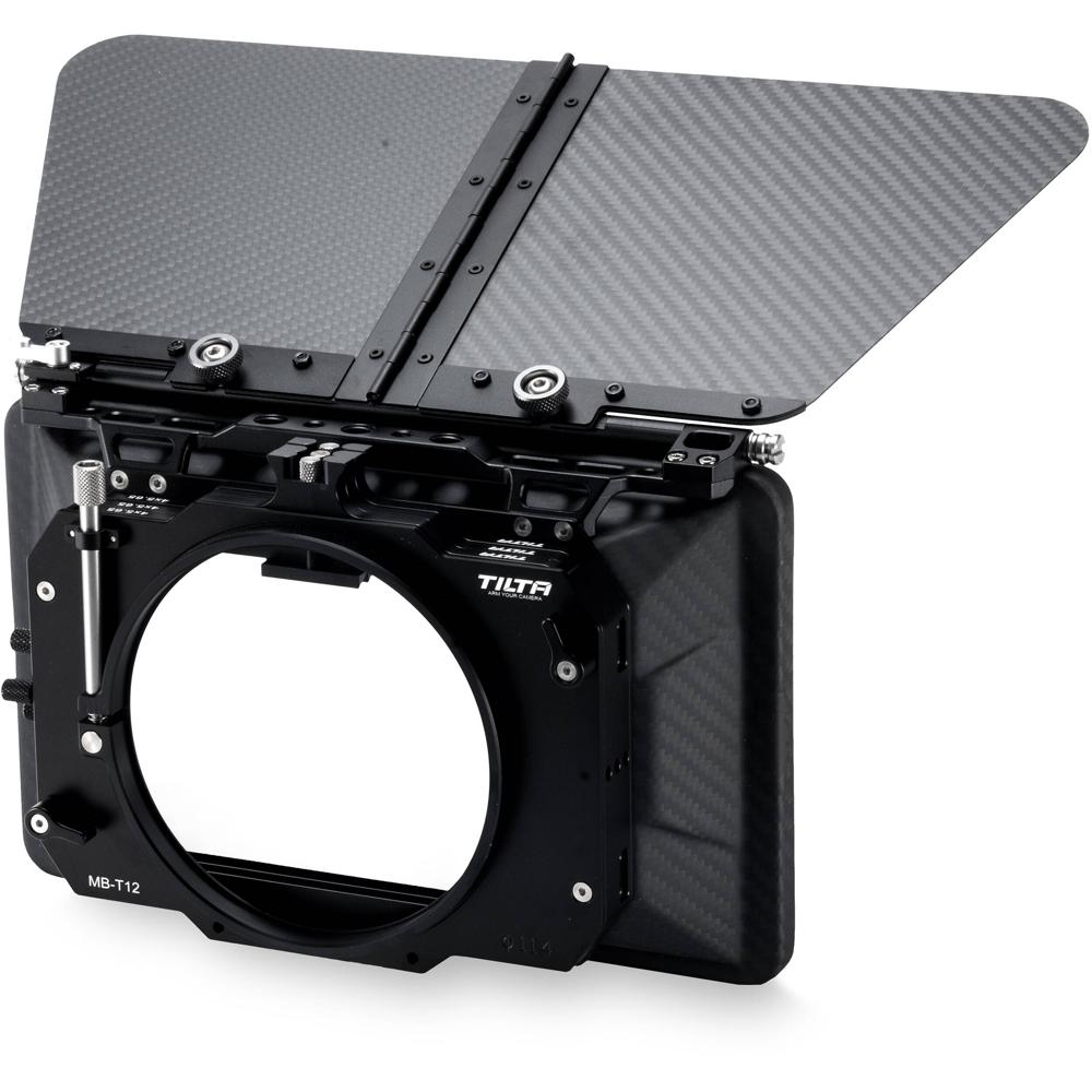Tilta Matte Box Clip-On MB-T12 3-Stage 4 x 5.65"" Carbon Fiber para Lentes de 114mm