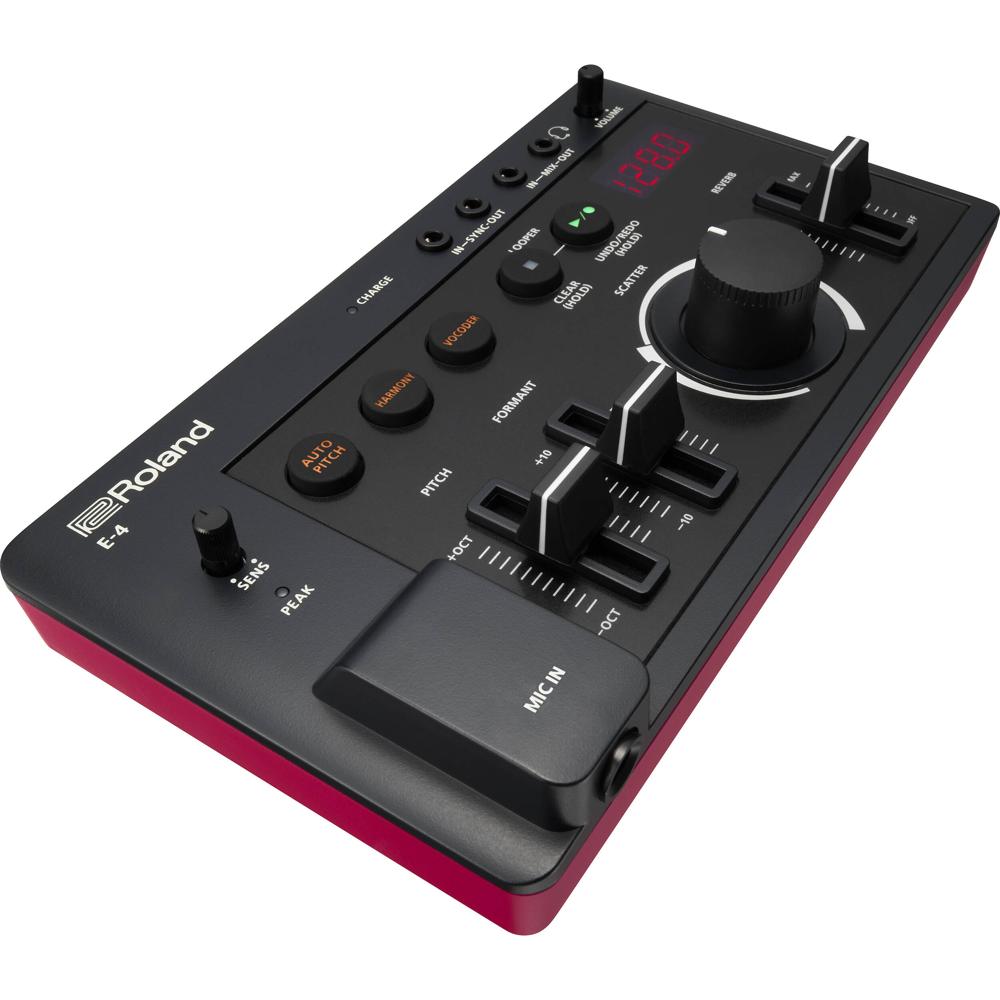 Roland E-4 Voice Tweaker - Procesador de Voces con Efectos, Looper de 24 Segundos y Conect