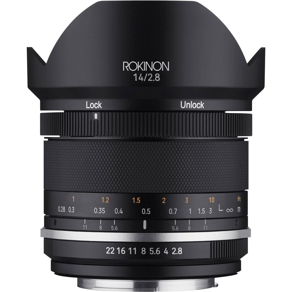 Rokinon 14mm f/2.8 Series II Lente Ultra Gran Angular para Canon EF - Diseño Óptico de 1
