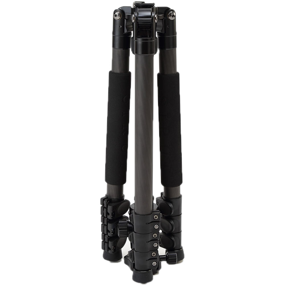 Sirui Tripode de Carbono ET-2204 Travel 4 Secciones, Capacidad de Carga 26.5 lb, Altura MÃ