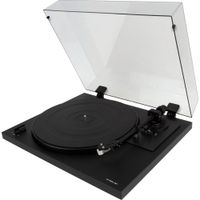 Andover Audio SpinDeck 2 Tocadiscos Semiautomático de Dos Velocidades (Negro) - Control E