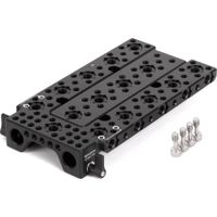 Wooden Camera Top Plate para Sony FX9 - Montaje 1/4""-20 y 3/8""-16, Soporte para Manija Sup