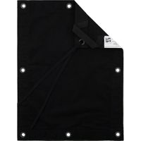 TRP WORLDWIDE Tela Duvetyne Commando Sólida 12 x 12' - 16 oz, Ignífuga, Opaca