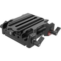 Wooden Camera Baseplate 15mm LWS para Blackmagic Pocket Cinema Camera 6K Pro - Soporte de