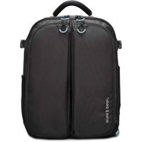 Gura Gear Mochila Kiboko 2.0 Negra 22L+ con Compartimentos para 4 DSLRs y 8 Lentes, Soport