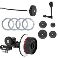 SHAPE Follow Focus Kit con Abrazadera de 15mm, Rueda de Enfoque Antideslizante, 5 Engranaj