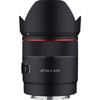 Samyang 24mm f/1.8 AF Objetivo Compacto Autofocus para Sony E - Apertura f/1.8, 2 ASPH, 3