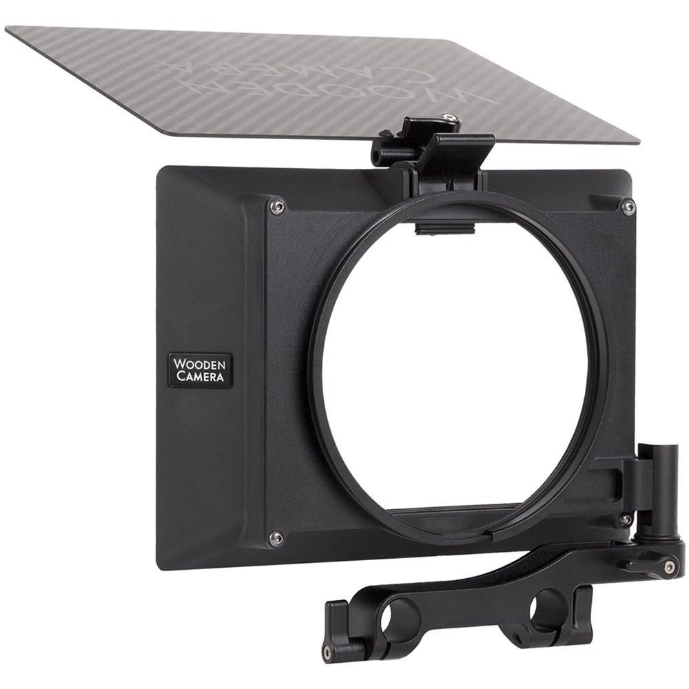 Wooden Camera Matte Box Zip Box Pro 4 x 5.65"" - Ligero, Montaje Intercambiable, Soporta Fi