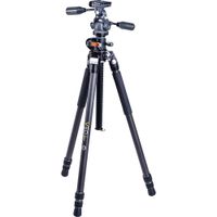 Vanguard VEO 3+ 263CP Trípode de Carbono con Cabezal Pan VEO 2 PH-38, Altura Máxima 68""