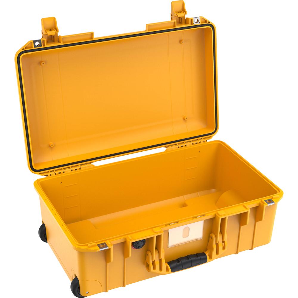 Pelican 1535AirNF Maleta Dura con Ruedas Amarilla 26.9L - Impermeable IP67, Interior Vací
