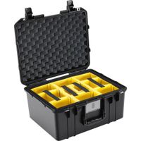 Pelican 1557AirWD Funda Dura con Inserto Divisor Acolchado - 17.3 x 13 x 9.8"" - Impermeabl