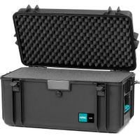 HPRC 4300 Maleta Dura Negra - Impermeable IP67, Interior de Espuma Cubierta, Resistente a