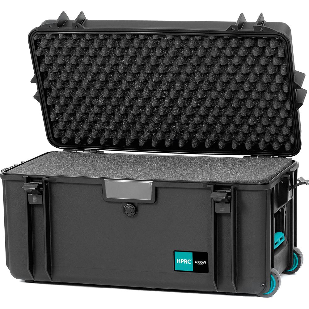 HPRC Maleta Dura con Ruedas 4300 - Impermeable IP67, Resistente a Impactos, Interior con E