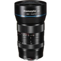 Sirui 24mm f/2.8 Anamorphic 1.33x Lens para Fujifilm X - Óptica Schott, Formato 2.4:1, Di