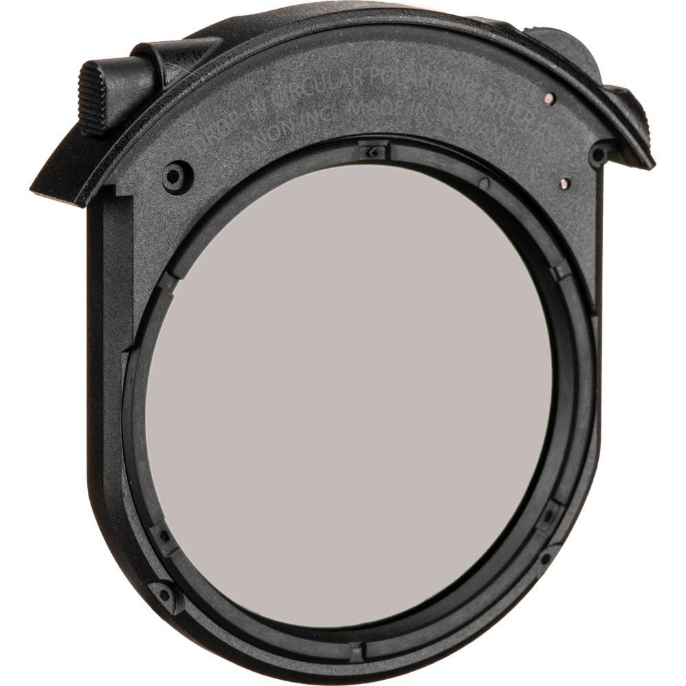 Canon Filtro Polarizador Circular Drop-In A para Adaptador EF-EOS R y Lente RF 7-14mm f/2.