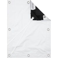 TRP WORLDWIDE UltrBounce 12 x 12' Tela Nylon Resistente al Calor, Lado Negro y Blanco