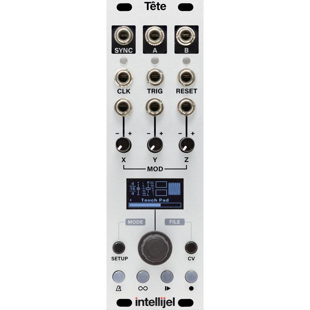 Intellijel Tête Módulo Eurorack 8 HP - Expansión para Tetrapad con Secuenciador, Contro
