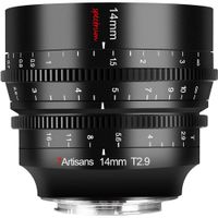 7Artisans Lente Prime Cine Spectrum 14mm T2.9 para Canon RF - Cobertura Full-Frame, 114°