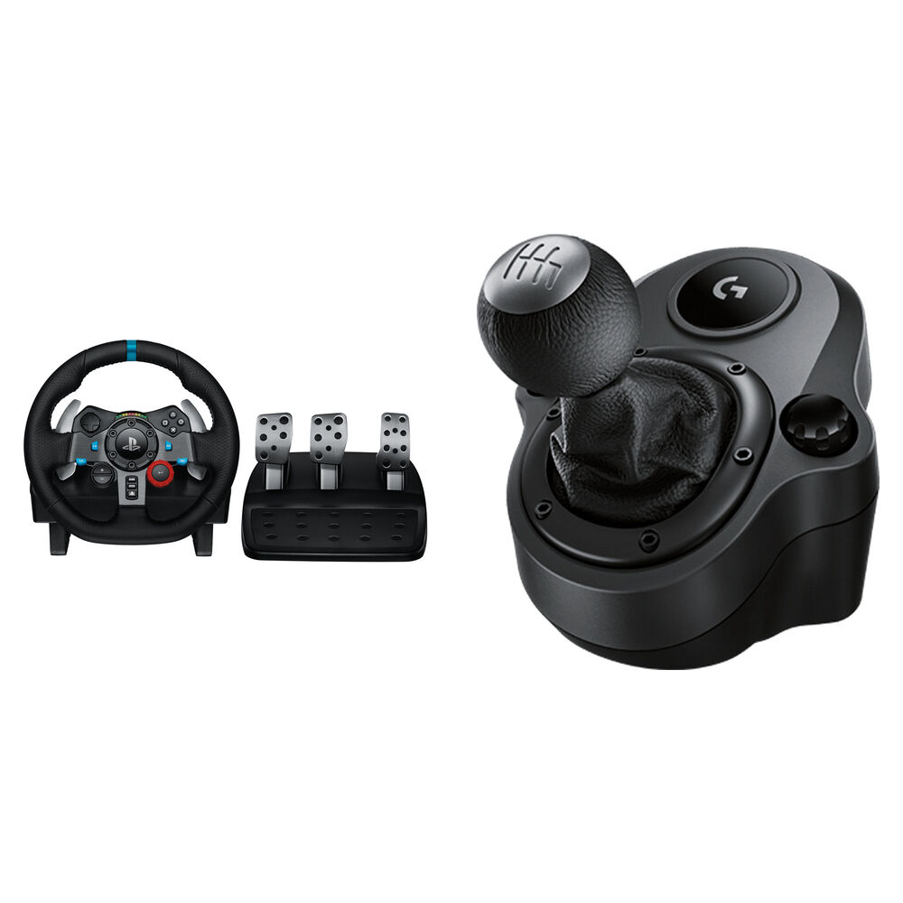 Logitech G29 Volante de Carreras con Kit de Cambios - 10.24"" y 3 Pedales