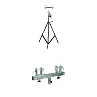 Global Truss Soporte de Crank Stand de Media Carga 13' con Barra de Soporte y Adaptador de