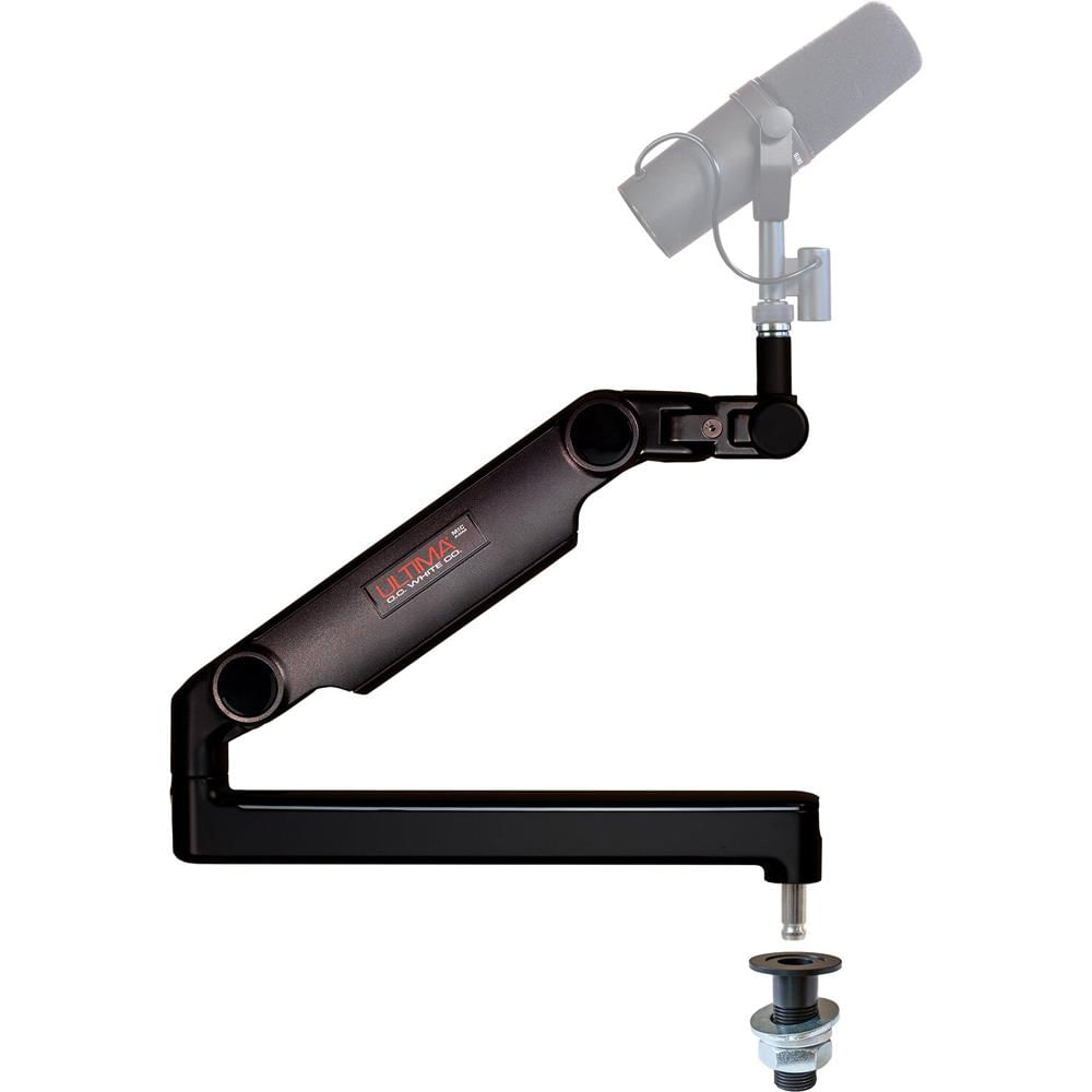 O.C. White ProBoom Ultima Gen2 Brazo Ajustable para Micrófono Ultralow-Profile con Bushin