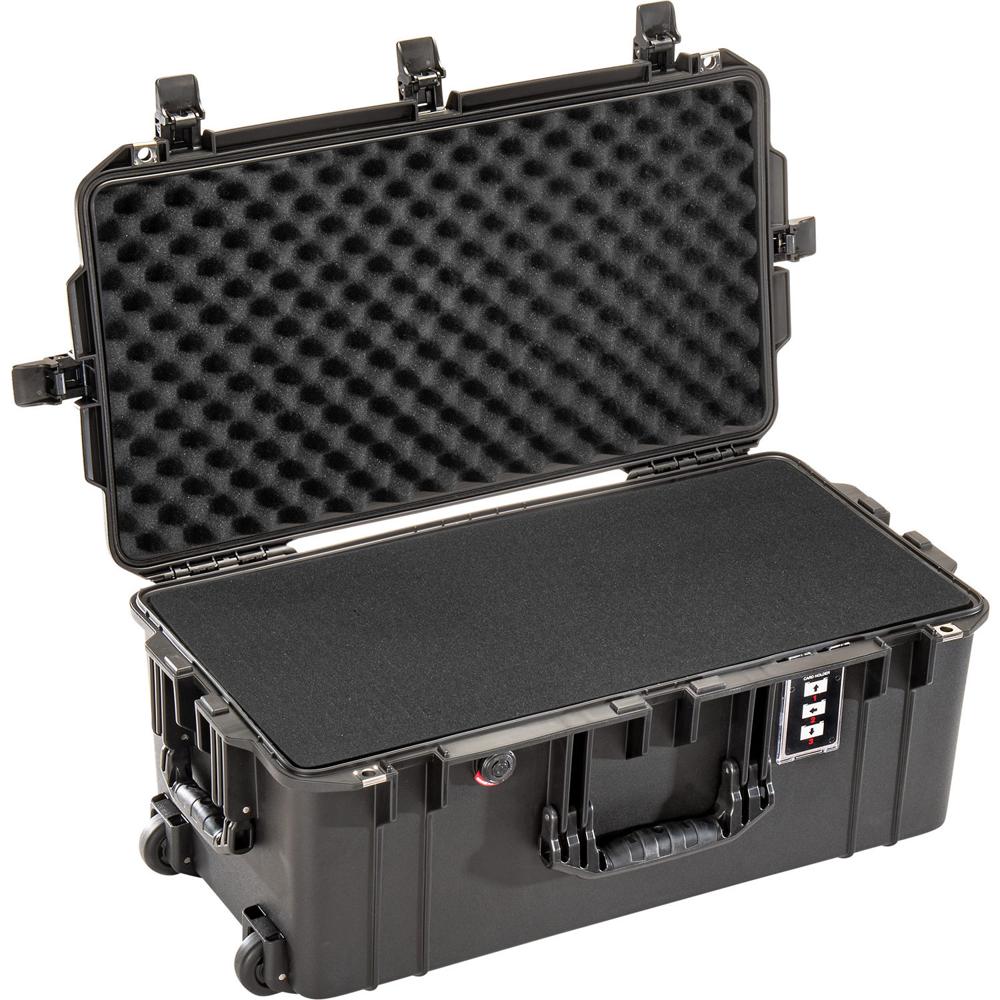 Pelican 1606 Estuche Rodante con Espuma - Impermeable y a Prueba de Polvo, Manija Telescó