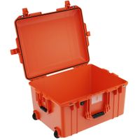 Pelican 1607AirNF Estuche Duro con Ruedas y Forro, Color Naranja, Interior Vacío, Imperme