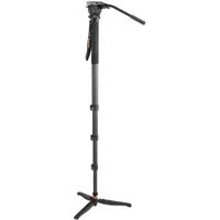 E-Image Monopod MC800 con Cabezal Fluido 630FH, Altura Máxima 79.1""